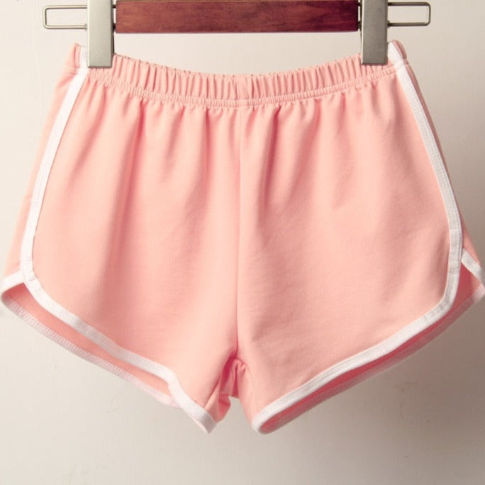 Summer Ready: Breezy High-Waisted Elastic Shorts For Warm Days