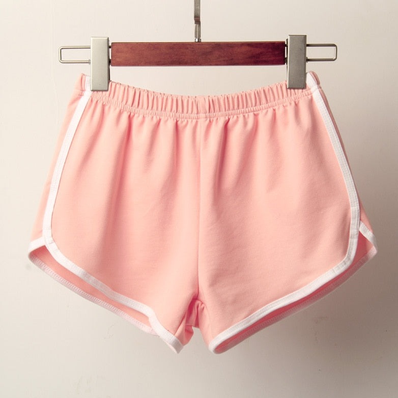 Summer Ready: Breezy High-Waisted Elastic Shorts For Warm Days