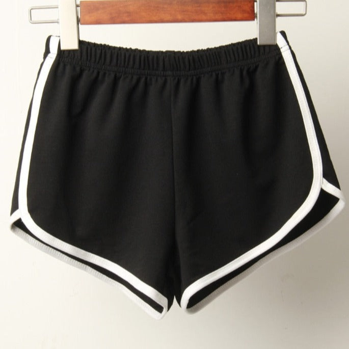 Summer Ready: Breezy High-Waisted Elastic Shorts For Warm Days