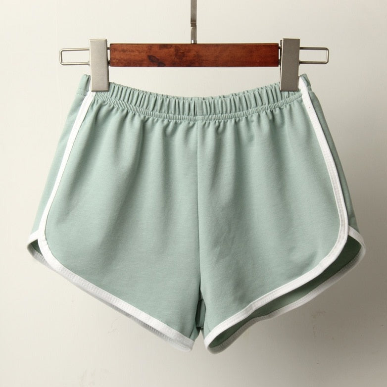 Summer Ready: Breezy High-Waisted Elastic Shorts For Warm Days