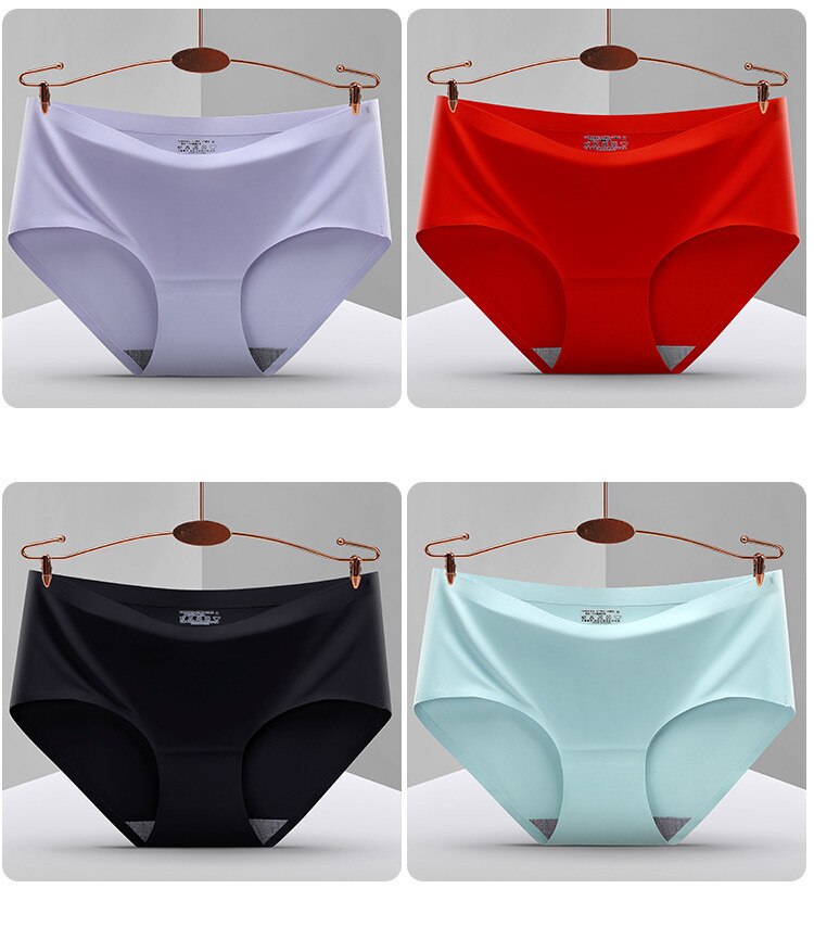 Pack of 3 Seamless, Traceless, Raw-Cut Briefs