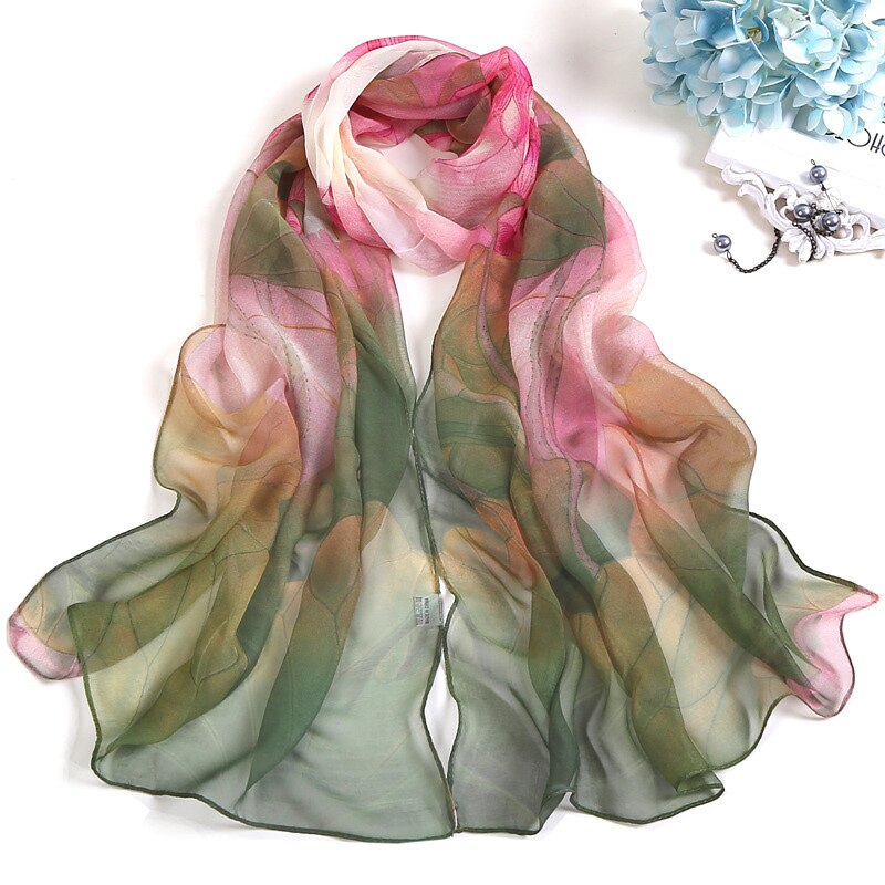 Sunshine & Blooms: Lighten Up With Colorful Floral Scarf Shawls