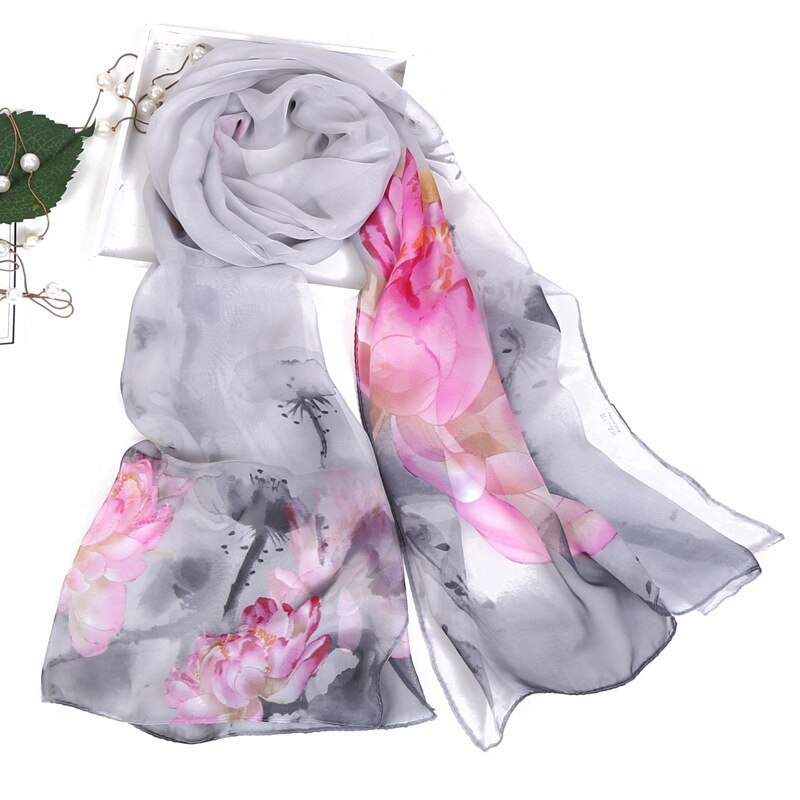 Sunshine & Blooms: Lighten Up With Colorful Floral Scarf Shawls