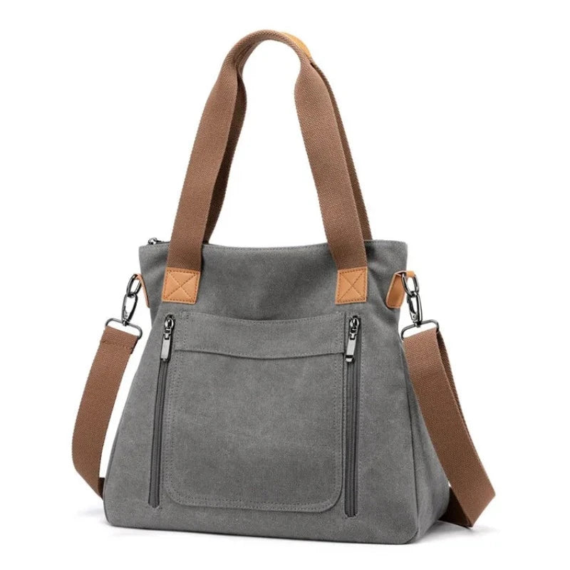 Carry It Your Way: The Multitasking Women's Shoulder Bag With Secure Zipper Closure