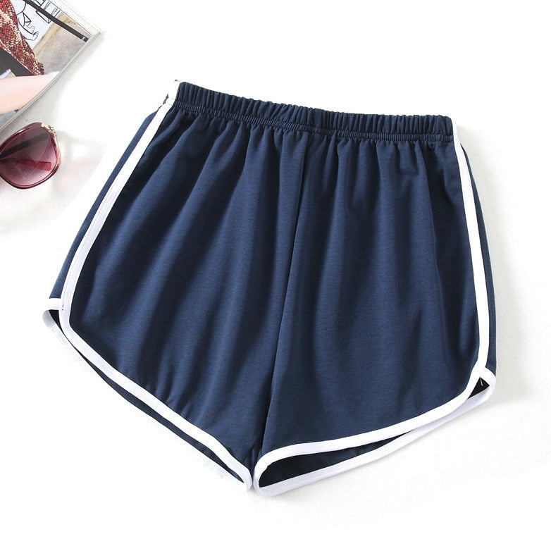 Summer Ready: Breezy High-Waisted Elastic Shorts For Warm Days