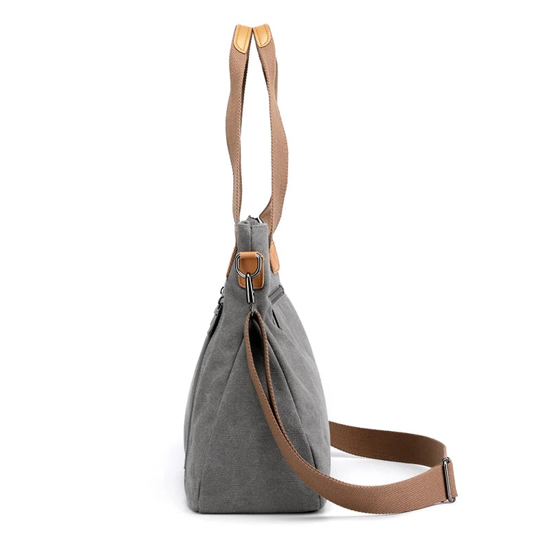 Carry It Your Way: The Multitasking Women's Shoulder Bag With Secure Zipper Closure