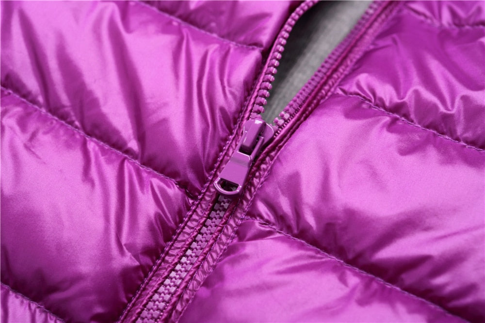 Ultra Lightweight Hooded Down Jacket