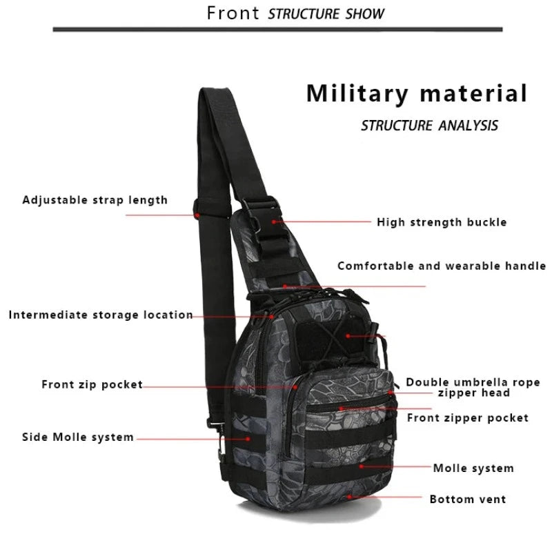 Organize In Style: Multi-Functional Tactical Chest Bag