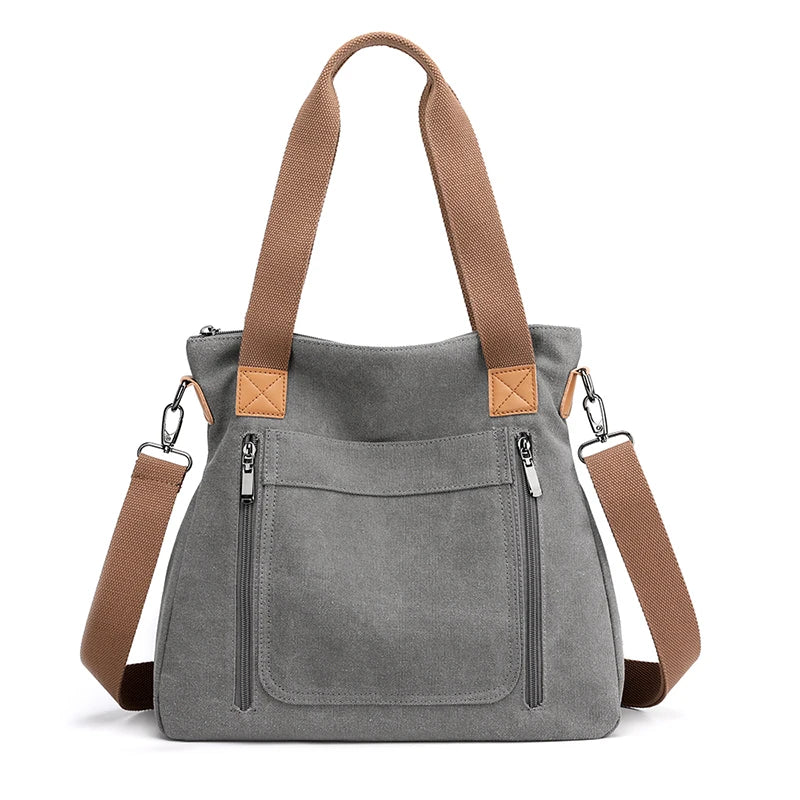 Carry It Your Way: The Multitasking Women's Shoulder Bag With Secure Zipper Closure