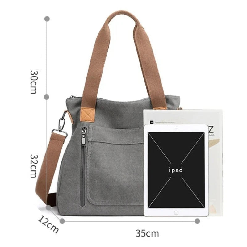 Carry It Your Way: The Multitasking Women's Shoulder Bag With Secure Zipper Closure