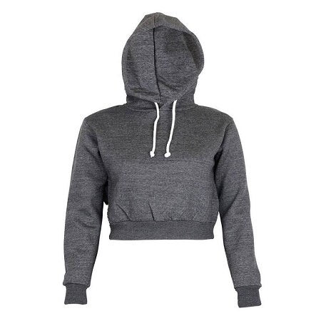 Voguish & Versatile Women's Cropped Hoodie