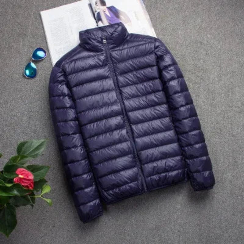 Lightweight Warmth, Maximum Style: Men's Puffer Jacket