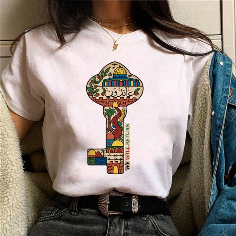 Empower Your Style: Palestine Themed T-Shirts