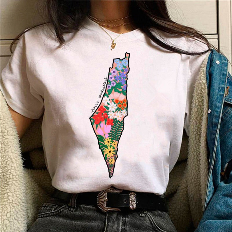 Empower Your Style: Palestine Themed T-Shirts