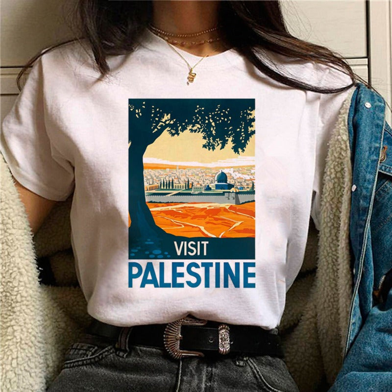 Empower Your Style: Palestine Themed T-Shirts