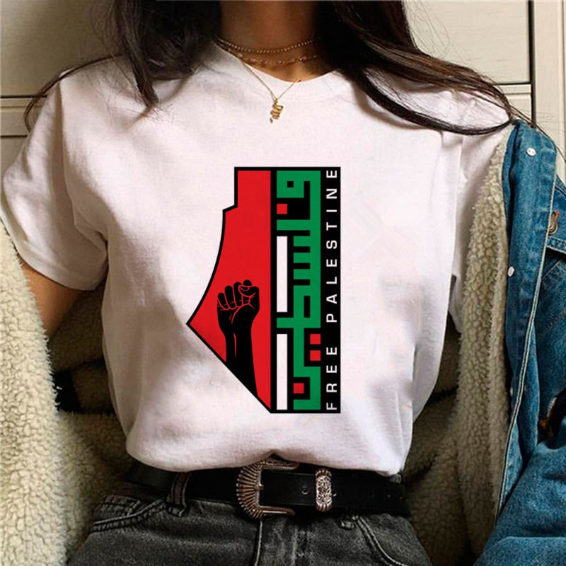 Empower Your Style: Palestine Themed T-Shirts