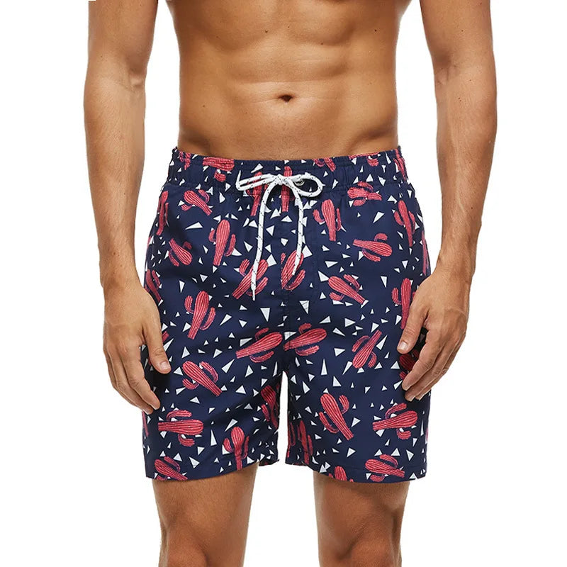 Printed Board Shorts: Stylish Swimwear