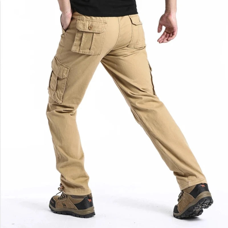 Cotton Comfort, Cargo Convenience: Your Daily Tactical Pants With Flexible Waistband