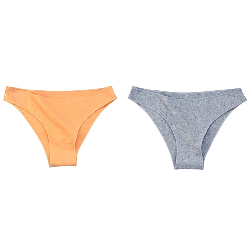 2-Pcs Cotton Panties: Soft, Comfortable & Breathable