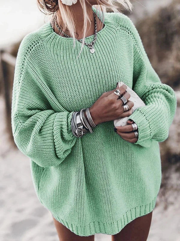 Cozy Comfort: Oversized Knitted Sweater