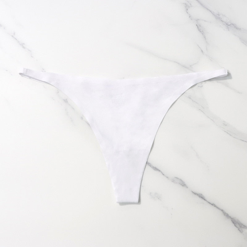 Bare Minimum, Maximum Impact: Ice Silk G-String For Ultimate Ease