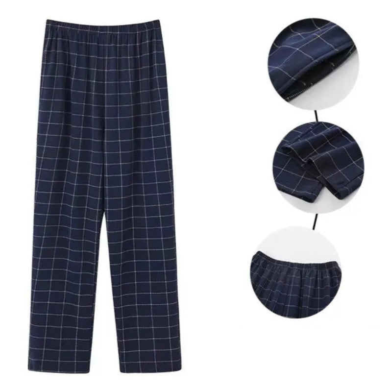 Upgrade Your Sleepwear: Men's Plaid Pajama Pants