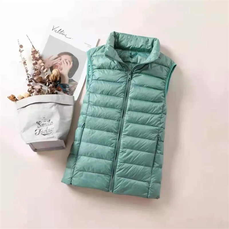 Defy The Frost: Ultra-Light Down Vest