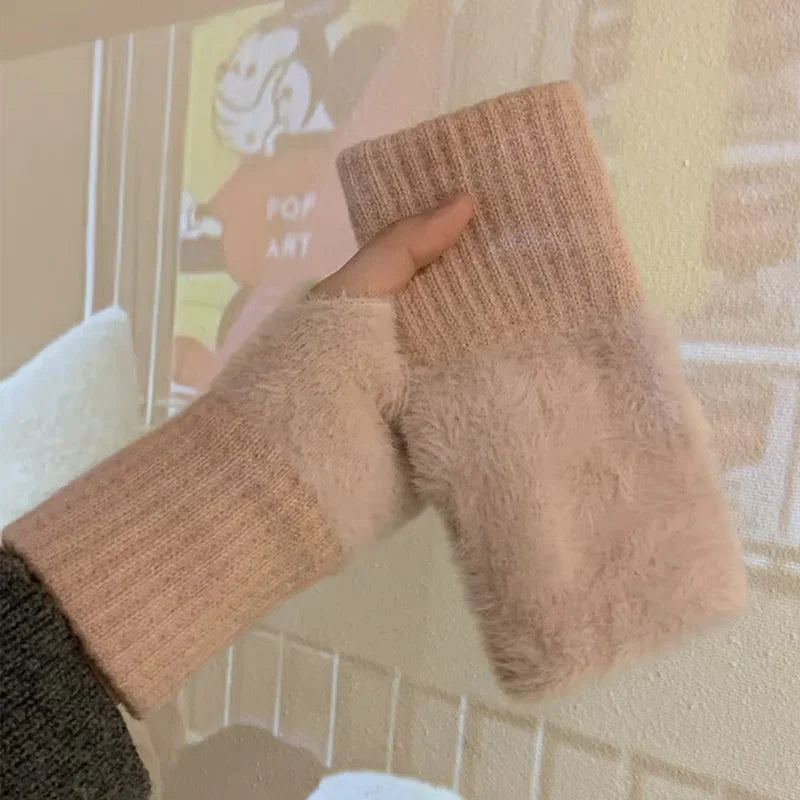 Winter Essentials: Soft & Stylish Fingerless Gloves For Women