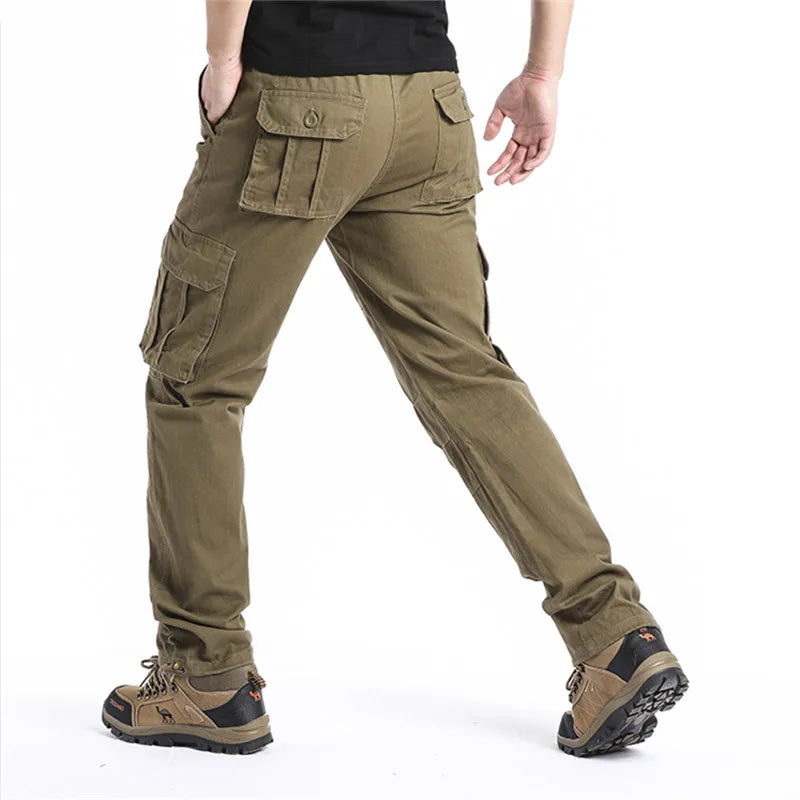 Cotton Comfort, Cargo Convenience: Your Daily Tactical Pants With Flexible Waistband