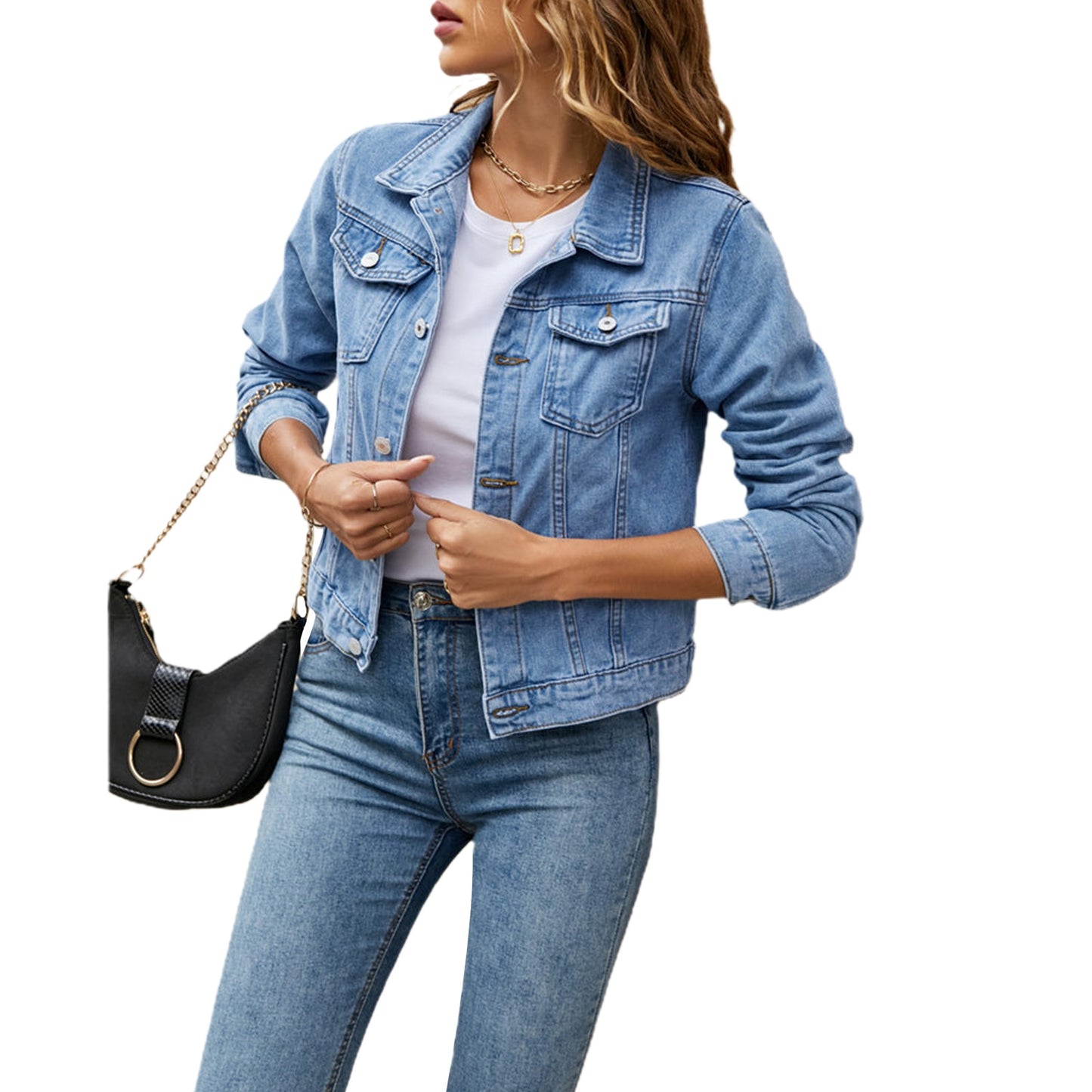 A Classic Denim Jacket With A Modern Twist