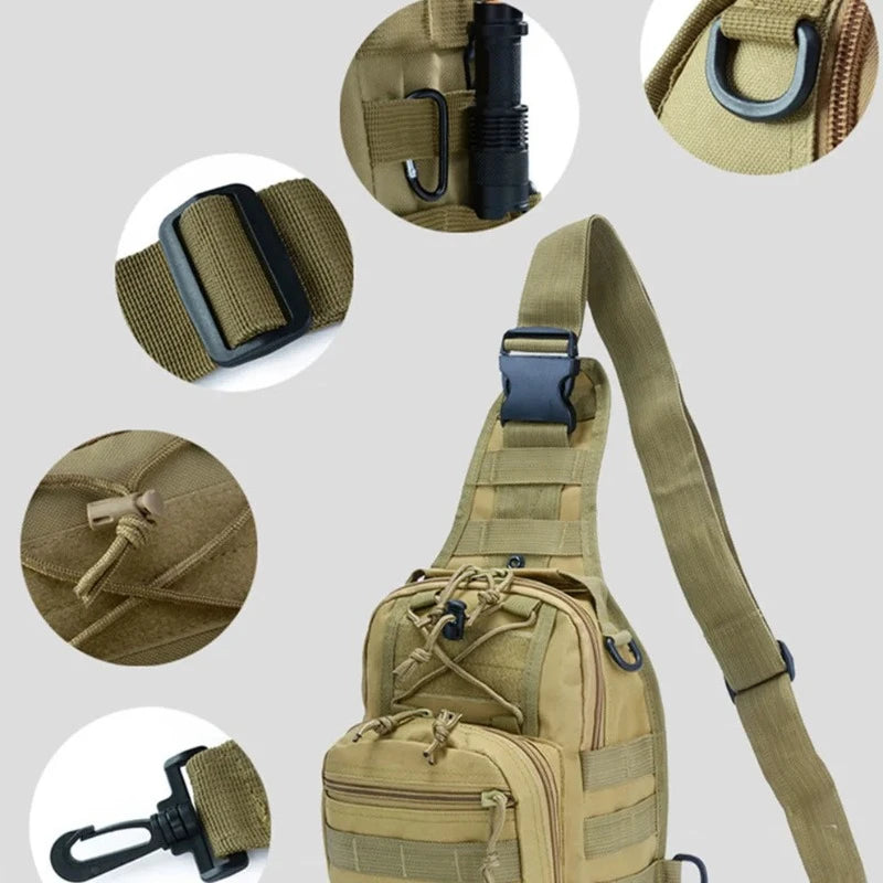 Organize In Style: Multi-Functional Tactical Chest Bag