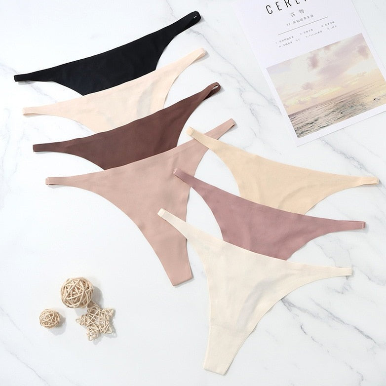 Bare Minimum, Maximum Impact: Ice Silk G-String For Ultimate Ease