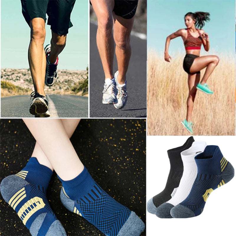 Active Comfort Socks: 3-Pack with Non-Slip Sole