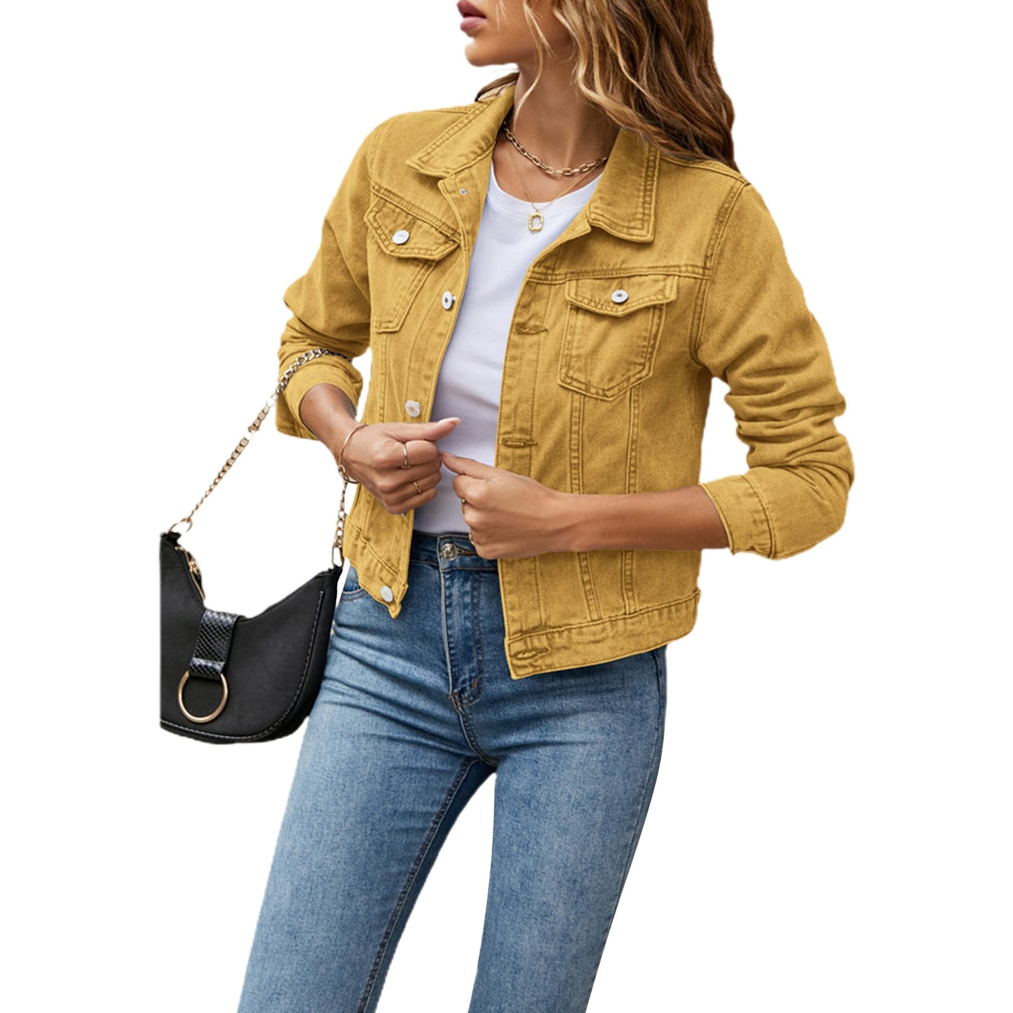 A Classic Denim Jacket With A Modern Twist