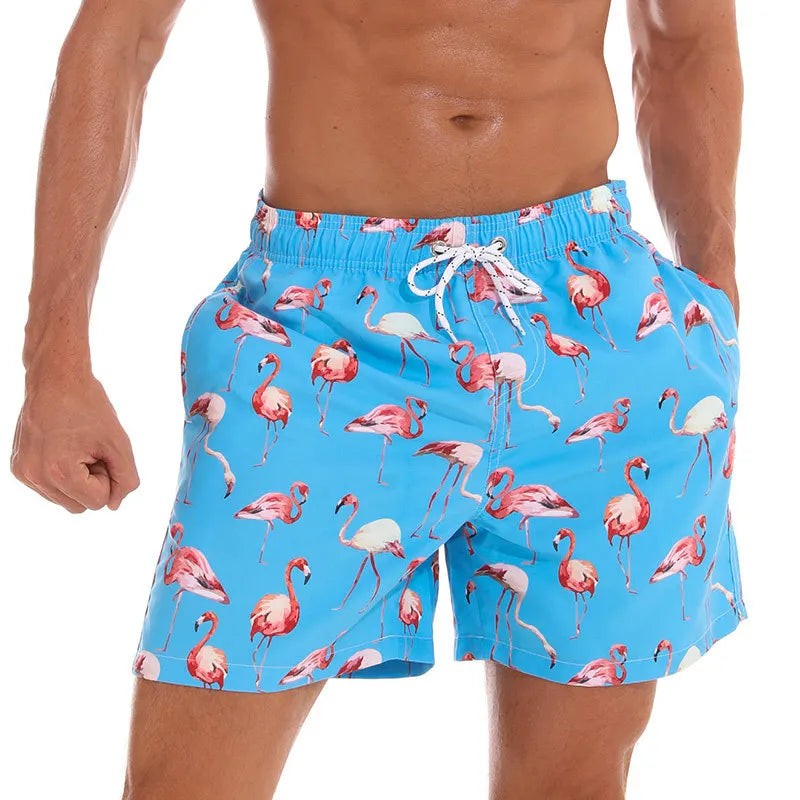 Printed Board Shorts: Stylish Swimwear
