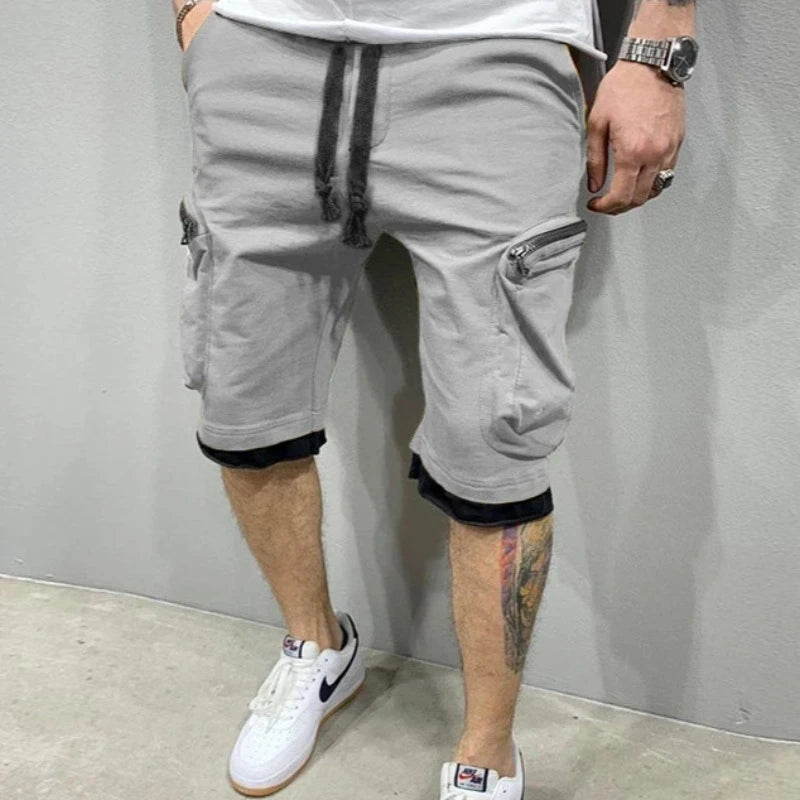 Traveling? Chillin'? Sporty? These Drawstring Cargo Shorts Got U Covered