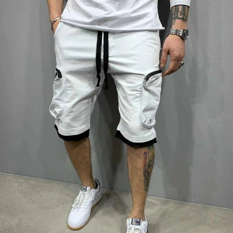 Traveling? Chillin'? Sporty? These Drawstring Cargo Shorts Got U Covered