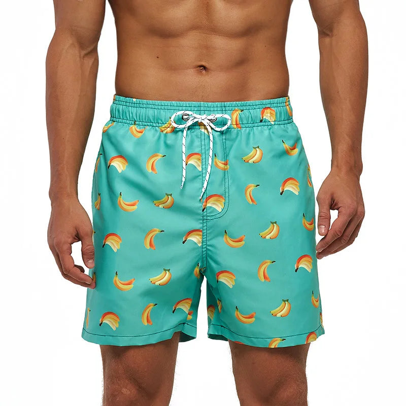 Printed Board Shorts: Stylish Swimwear