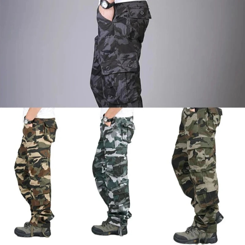 Solid & Camo Cargo Pants: Durable Comfort For Every Mission