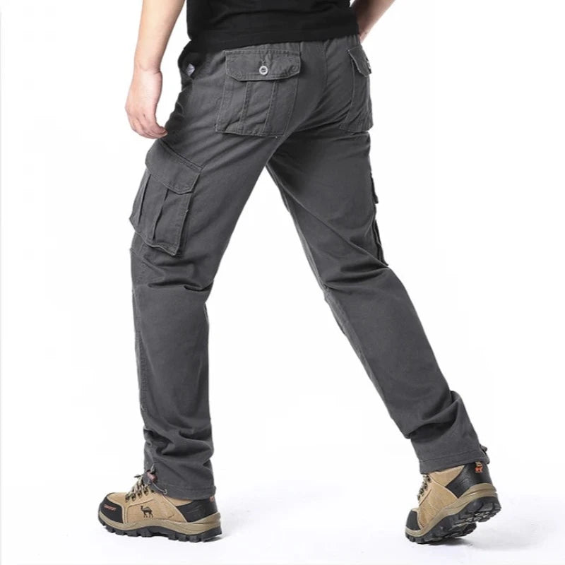 Cotton Comfort, Cargo Convenience: Your Daily Tactical Pants With Flexible Waistband