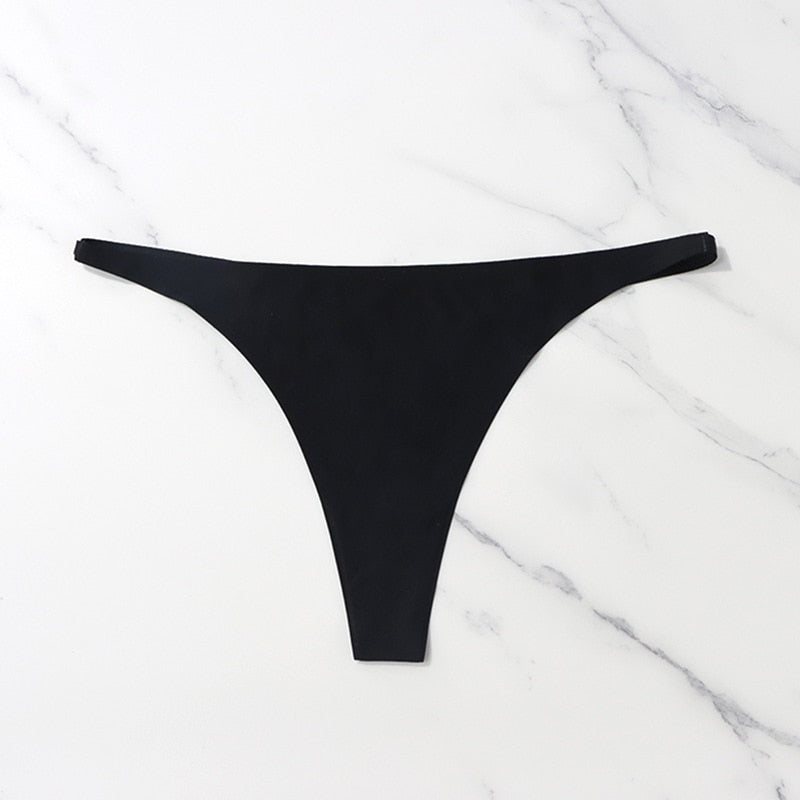 Bare Minimum, Maximum Impact: Ice Silk G-String For Ultimate Ease