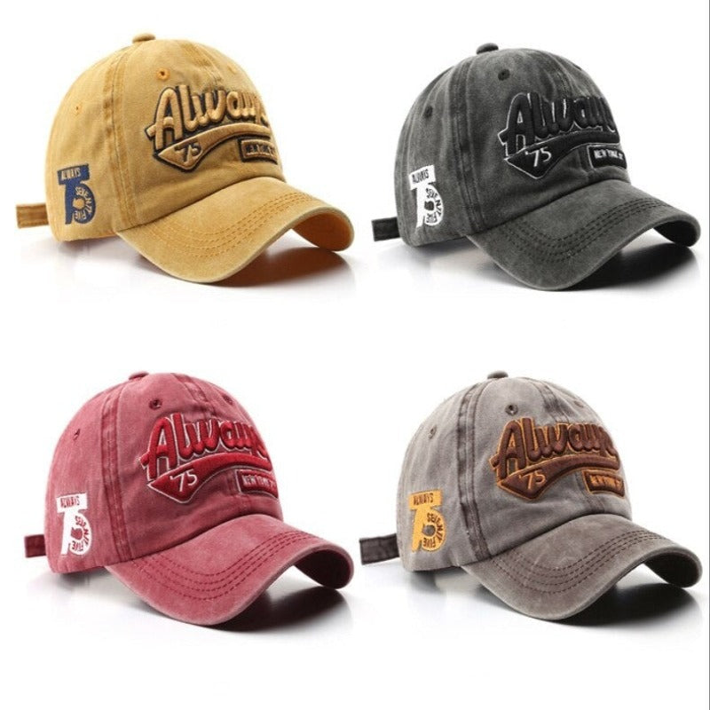 Always 75 Embroidery Baseball Hat