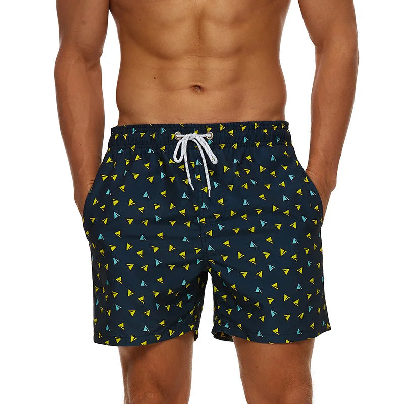 Printed Board Shorts: Stylish Swimwear