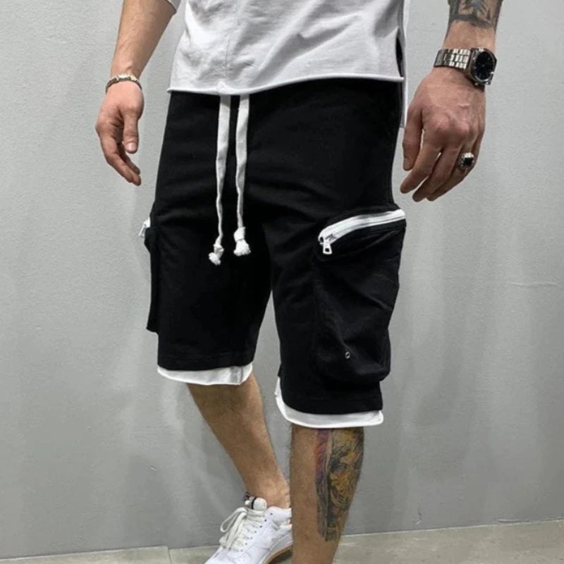 Traveling? Chillin'? Sporty? These Drawstring Cargo Shorts Got U Covered