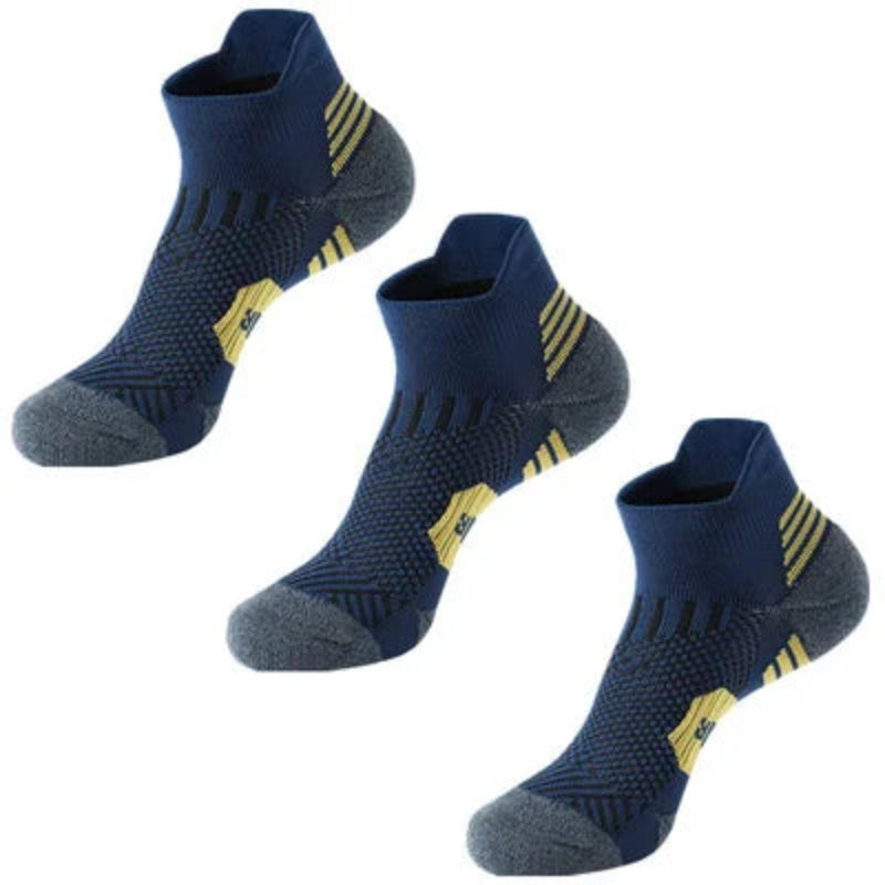 Active Comfort Socks: 3-Pack with Non-Slip Sole