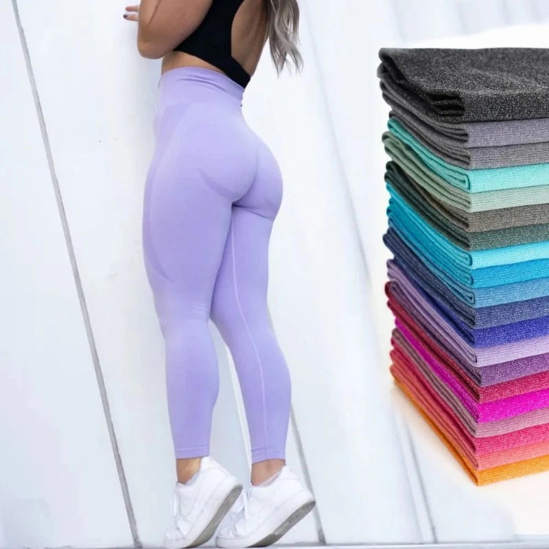 Bootylicious Bottoms: Seamless Contour Yoga Leggings