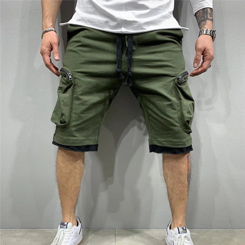 Traveling? Chillin'? Sporty? These Drawstring Cargo Shorts Got U Covered