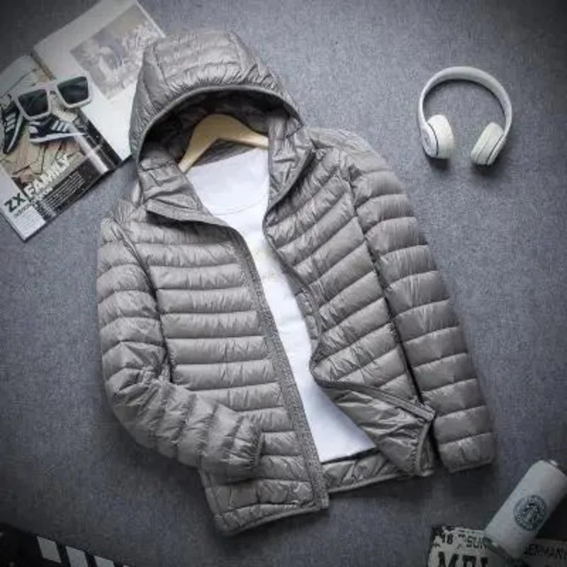 Lightweight Warmth, Maximum Style: Men's Puffer Jacket