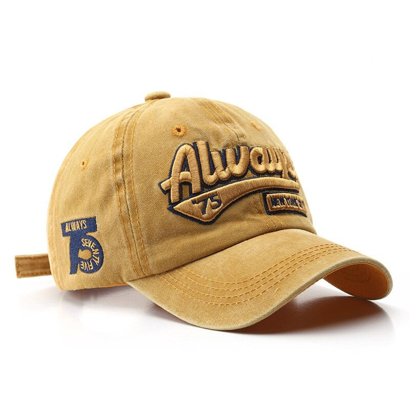 Always 75 Embroidery Baseball Hat