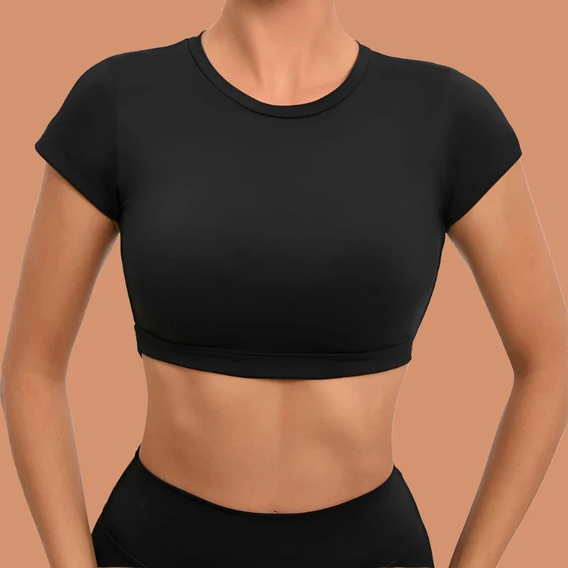 Next-Level Style: Backless Crop Top For All Activities